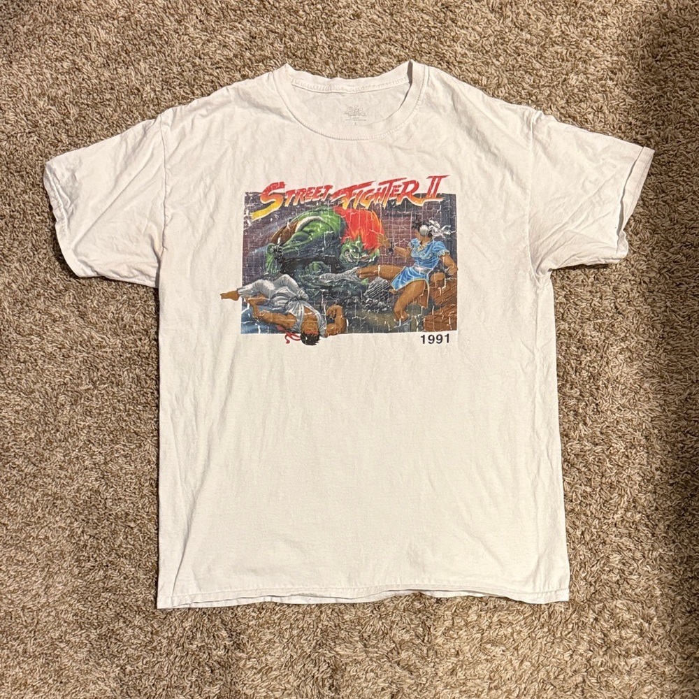 Vintage Street Fighter II Graphic T-Shirt